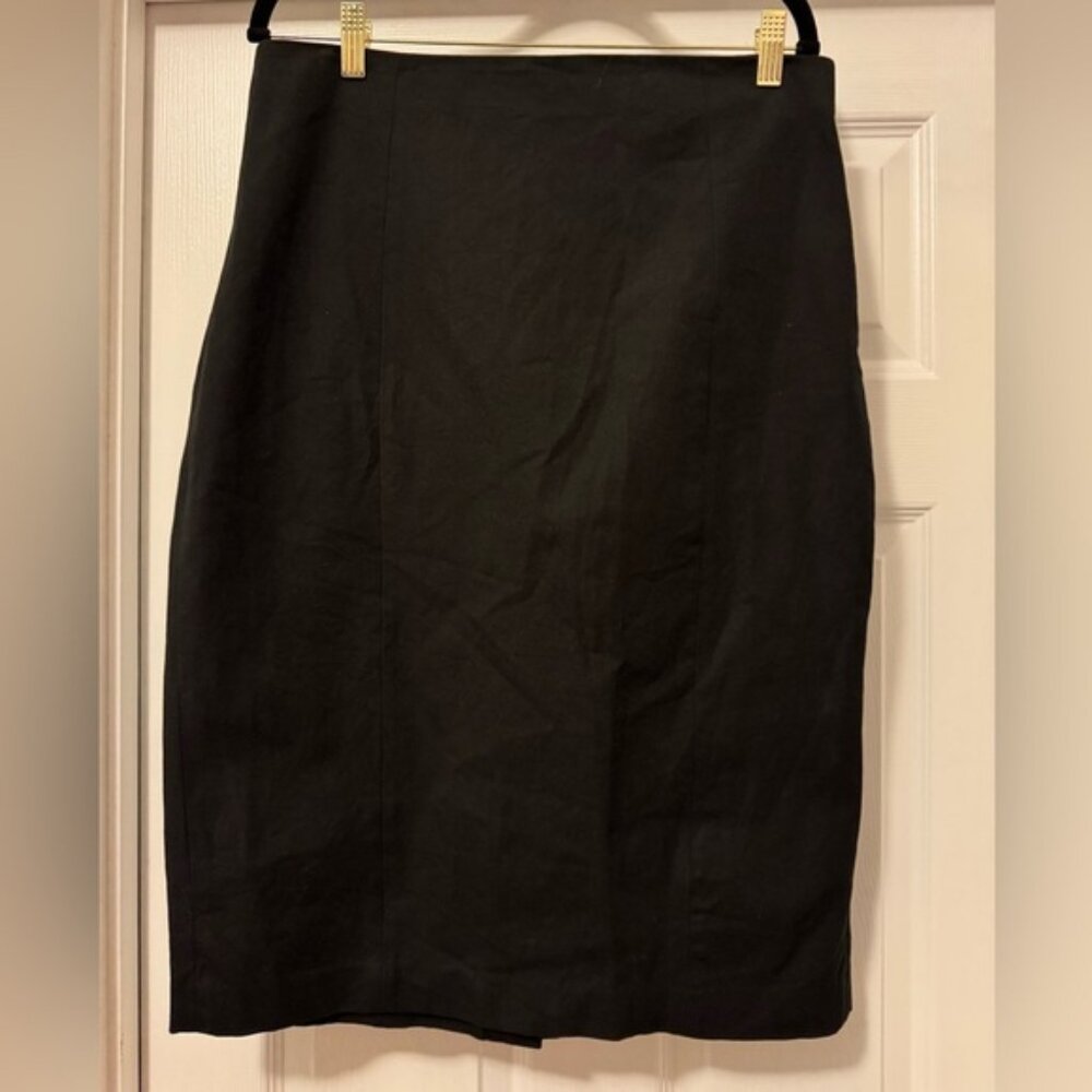 Banana Republic Black Knee-Length Pencil Skirt